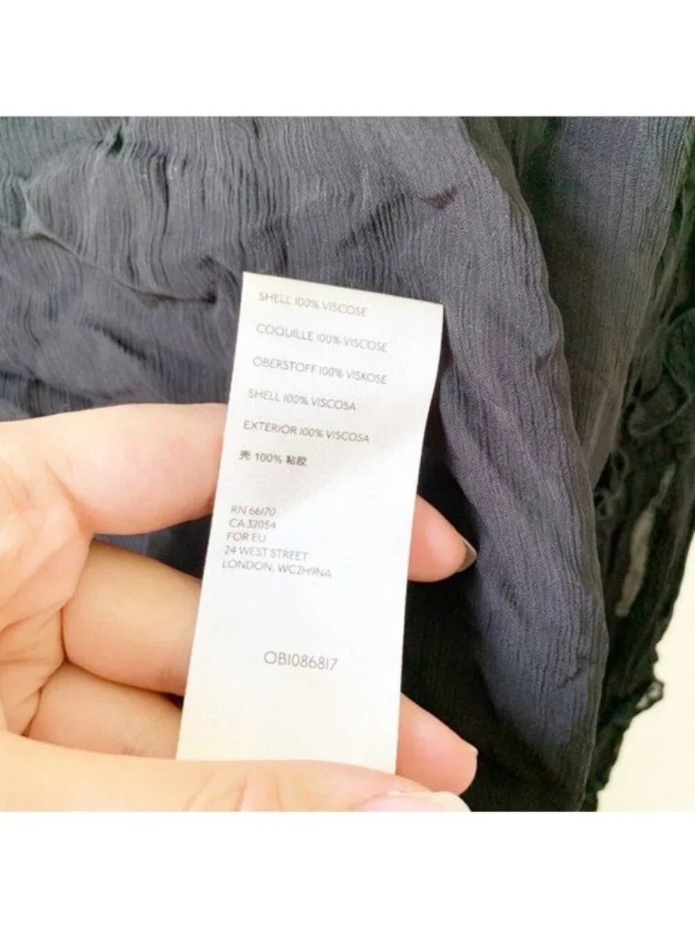 Free People Black Sheer Balloon Sleeve Blouse Women's X-Small XS NWT